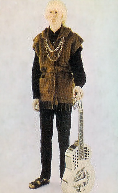 Johnny Winter in Robin Hood outfit  #1